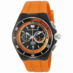 Technomarine Men's TM-115161 Cruise Sport Analog Display Quartz Orange Watch