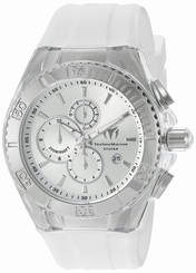 Technomarine Men's TM-115215 Cruise Star Analog Display Quartz White Watch New