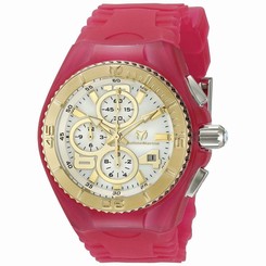 Technomarine 115264 Womens Mop Dial Analog Quartz Watch with Silicone Strap