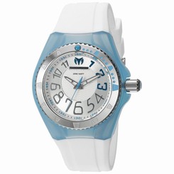 Technomarine 115224 Womens Silver Dial Analog Quartz Watch with Silicone Strap