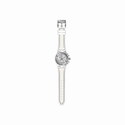 Technomarine Tm-115017 Women's Cruise California Chrono White Silicone And Canva