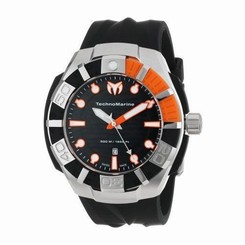 TechnoMarine Men's 512001S Black Reef Watch