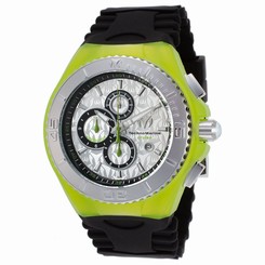 Technomarine Cruise TM-115193 Mens Silver Dial Watch with Silicone Strap