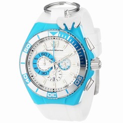 TechnoMarine Men's 112013 Cruise Locker Nylon Strap with Key Ring Watch