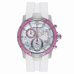 TechnoMarine Women's 610001 UF6 Chronograph White MOP Dial Watch
