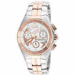 TM-115198 Technomarine Cruise Dream White and Rose Dial Two-tone Mens Watch 1151