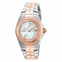 TechnoMarine Women's TechnoMarine Rose Gold-Tone Steel Bracelet & Case Swiss Qua
