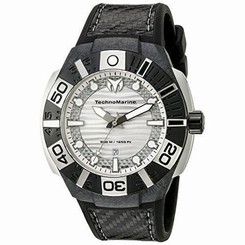 Technomarine Men's TM-514001 Black Reef Analog Display Swiss Quartz Black Watch