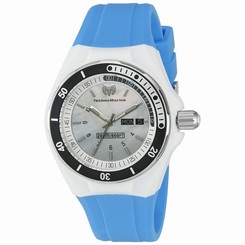 Technomarine 115122 Womens Mop Dial Analog Quartz Watch with Silicone Strap