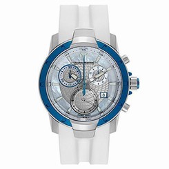 TechnoMarine Unisex 610002 UF6 Chronograph White MOP Dial Watch