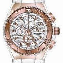 TECHNOMARINE TM-115047 Cruise Star Upgraded Rose Gold/White Dial
