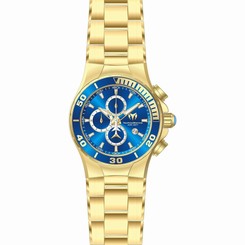 Technomarine 215045 Mens Blue Dial Analog Quartz Watch