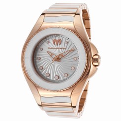 Technomarine Women's TM-214001 Blue Manta Analog Display Swiss Quartz Two Tone W