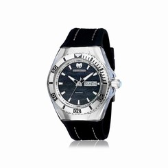 Technomarine Men's TM-115212 Cruise Monogram Analog Display Swiss Quartz Black W
