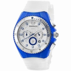 Technomarine 109013 Womens Silver Dial Analog Quartz Watch with Silicone Strap