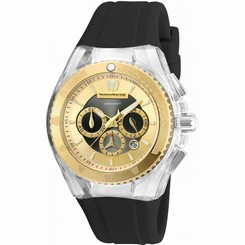 TECHNOMARINE WOMEN'S CRUISE 40MM BLACK SILICONE BAND QUARTZ WATCH TM-115173