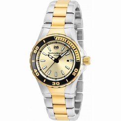 TECHNOMARINE WOMEN'S MANTA 32MM TWO TONE STEEL BRACELET QUARTZ WATCH TM-215062