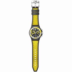 TECHNOMARINE MEN'S TECHNOMARINE SILICONE BAND STEEL CASE QUARTZ WATCH 115181