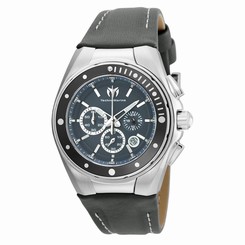 TECHNOMARINE WOMEN'S TECHNOMARINE LEATHER BAND STEEL CASE QUARTZ WATCH 215036