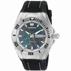 TECHNOMARINE MEN'S CRUISE 44MM SILICONE BAND STEEL CASE QUARTZ WATCH TM-115212
