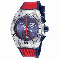 Technomarine TM-115016 Lady's Changeable Red & Blue Strap Watch