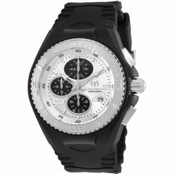 TECHNOMARINE WOMEN'S CRUISE 40MM BLACK SILICONE BAND QUARTZ WATCH TM-115269