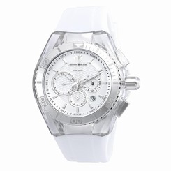 TECHNOMARINE UNISEX TECHNOMARINE 40MM WHITE SILICONE BAND QUARTZ WATCH 115041
