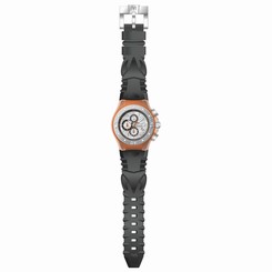 Technomarine TM-115194 Gent's Chrono Black Strap Silver Dial Watch