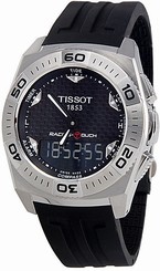 Tissot Racing-Touch Men's Black Carbon Quartz Watch T0025201720101 7611608256602