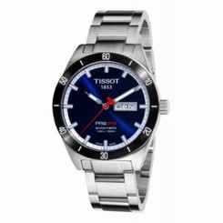 Tissot T0444302104100 PRS 516 Automatic Blue Dial Steel Men's Day Date Watch New