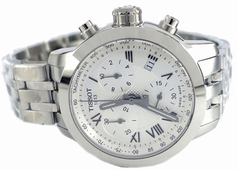 Tissot T0552171103300 - T055.217.11.033.00 PRC Ladies Quartz Chronograph Watch