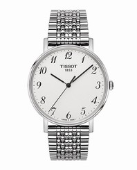 New Tissot Everytime Silver Dial Stainlesss Steel Men's Watch T1094101103200