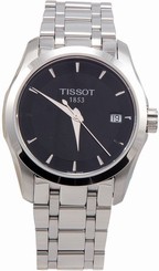 Tissot T-Trend Couturier Black Dial Ladies Watch T0352101105100