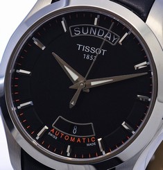 NEW MEN'S TISSOT COUTURIER 25 JEWEL AUTOMATIC SAPPHIRE T035.407.16.051.01