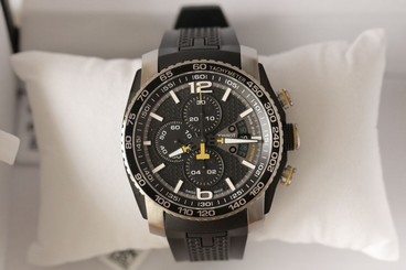 Tissot PRS 516 Extreme Chronograph Automatic Men's Rubber Strap Watch 758499234115