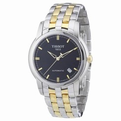 Tissot T97248351 Mens Black Dial Automatic Watch with Stainless Steel Strap 7611608214749