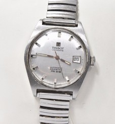 Vintage TISSOT Seastar Automatic PR516 Men's Stainless Steel Watch