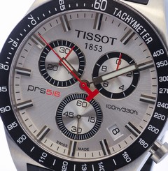 NEW MENS TISSOT PRS516 CHRONOGRAPH SAPPHIRE T044.417.27.031.00