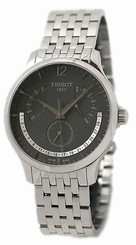 Tissot T0636371106700 Tradition Perpetual Men's Calendar Watch New in Box 758499238403