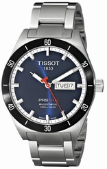 Tissot Men's T0444302104100 PRS 516 Blue Dial Stainless Steel Watch New