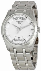 Tissot T0354071103100 T-Trend Couturier White Dial Steel Men's Automatic Watch