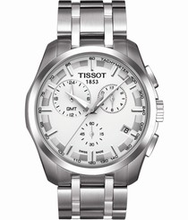 Tissot Couturier Swiss Quartz White Dial Men's Analog Watch T035.439.11.031.00