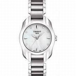T023.210.11.116.00 Tissot T-Wave Mother of Pearl Dial SS Quartz Ladies Watch T02