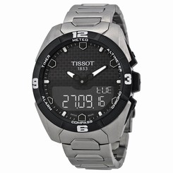 Tissot Men's T091.420.44.051.00 T-Touch Solar Analog-Digital Display Watch