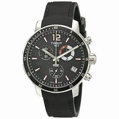 Tissot Men's T0954491705700 Quickster Analog Display Swiss Quartz Black Watch