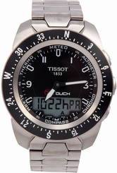 Tissot Men's T0134204405700 T-Touch Expert Pilot Black Touch Watch