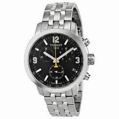 New Tissot PRC 200 Quartz Chronograph Stainless Steel Men's Watch T0554171105700 758499240994