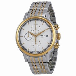 Tissot Carson White Dial Two-Tone Automatic Men's Watch T0854272201100