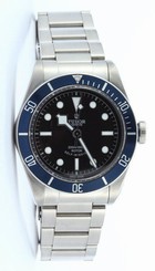 Tudor 79220B-95740BLK IND Heritage Black Bay Automatic Men Steel Watch New 845960060479