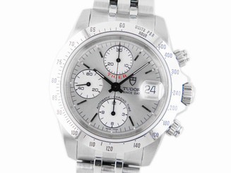 Pre-owned Tudor Chronotime Tiger 79280 Gray Dial Auto Stainless Mens Watch, IC